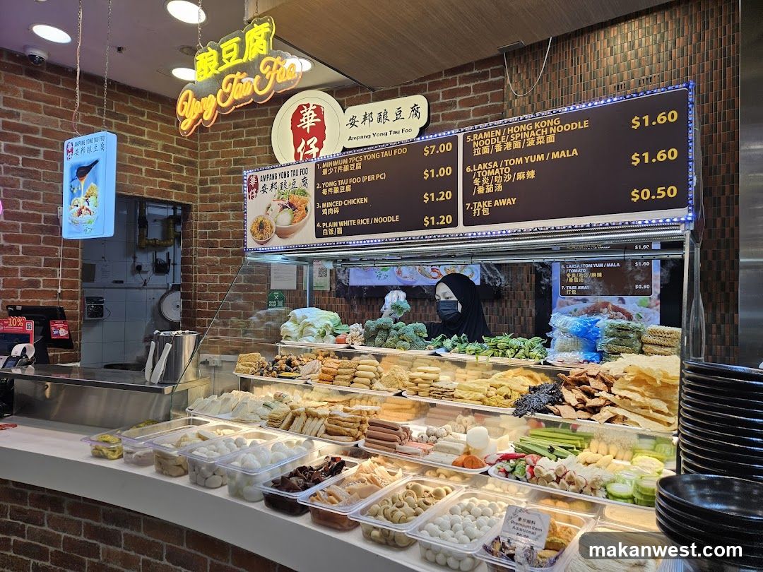 Ampang Yong Tau Foo Menu