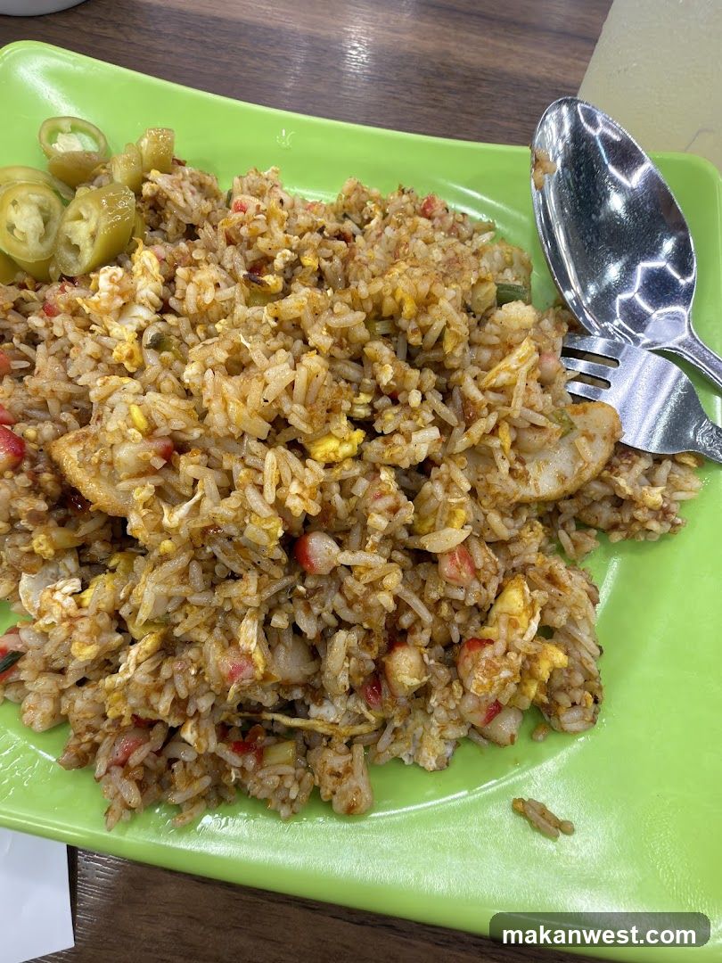 Fried Rice with Pickled Jalapenos