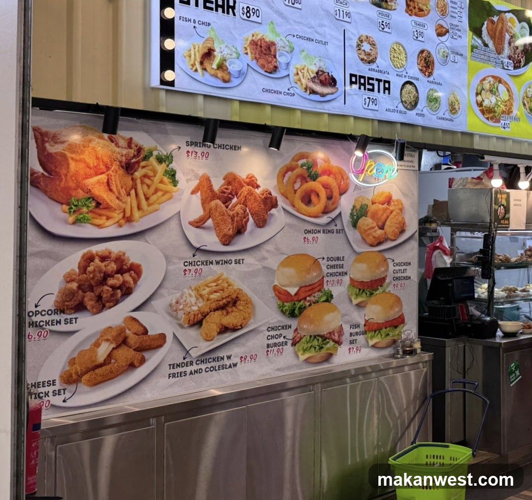 Food Menu Display