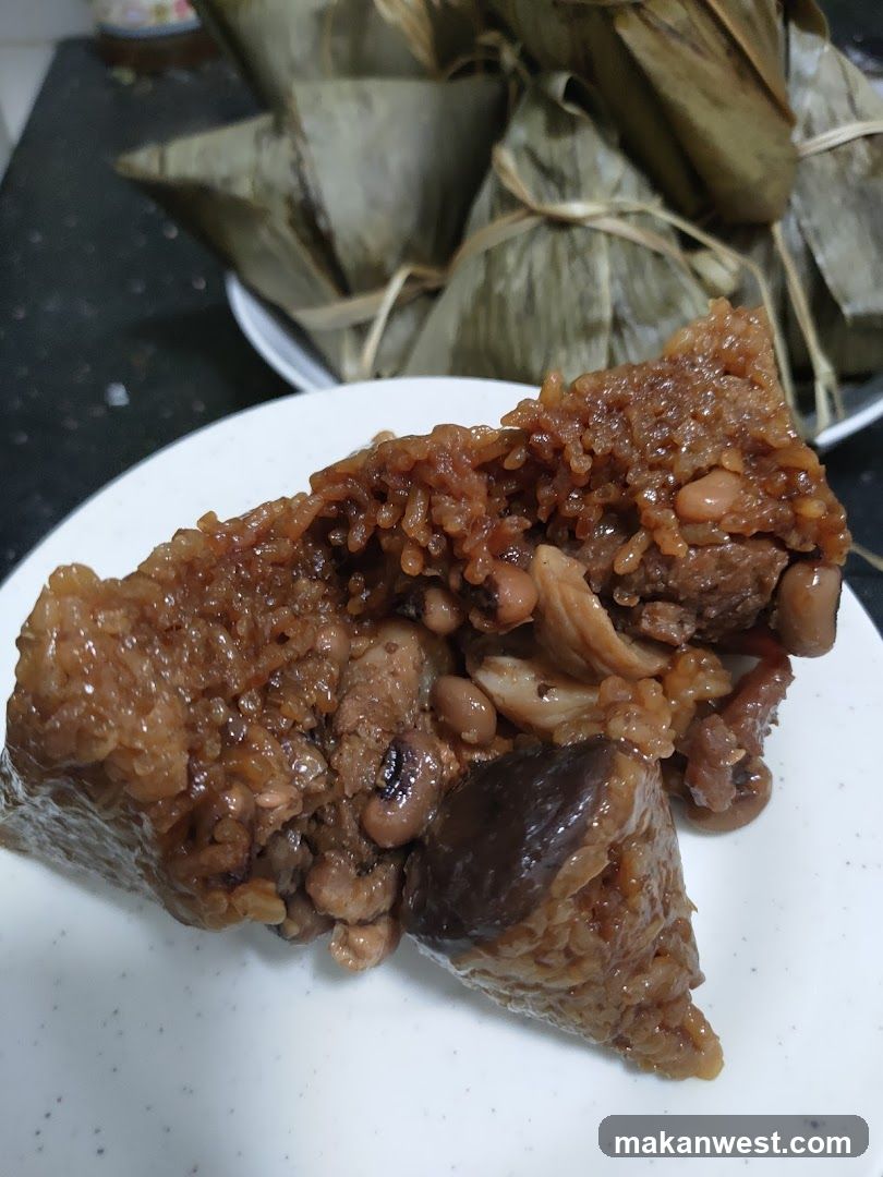 Zongzi on a Plate