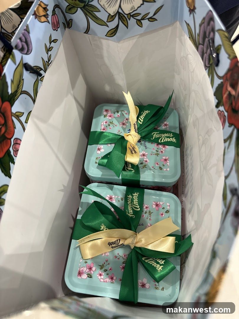 Famous Amos Cookies Gift Boxes