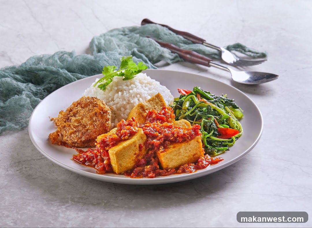 Tofu and Vegetable Dish