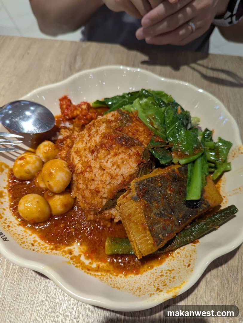 Spicy Rice Dish with Fish and Vegetables