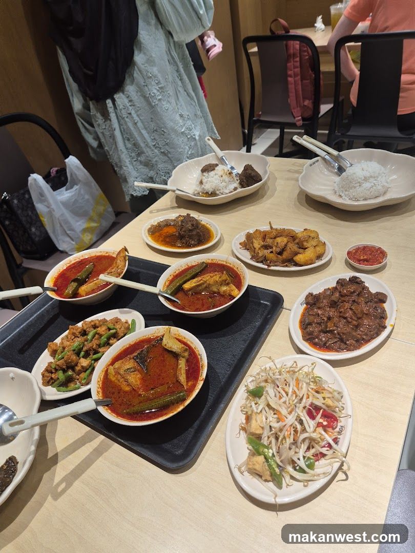 Malaysian Food Spread