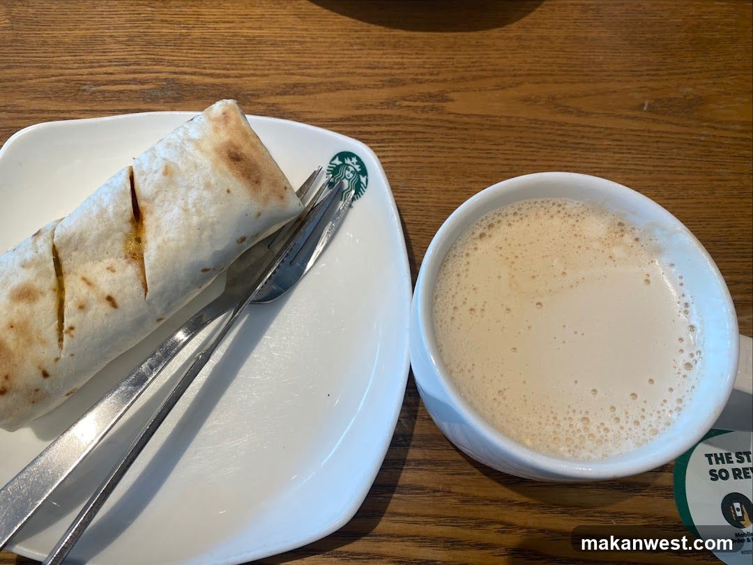Burrito and Coffee