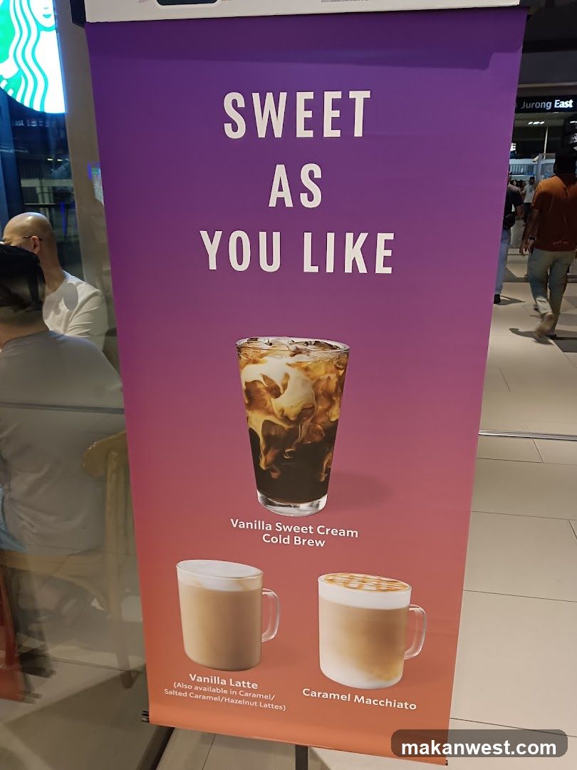 Starbucks Sweet Drinks Promotion