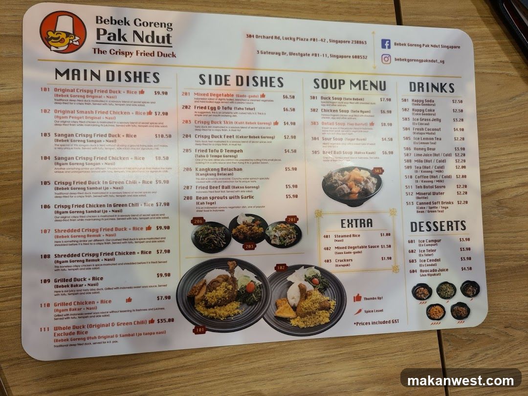 Bebek Goreng Pak Ndut - The Crispy Fried Duck