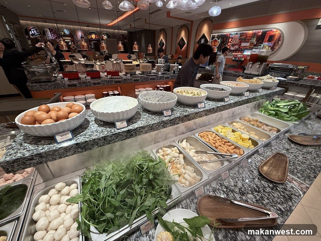 Buffet Food Display