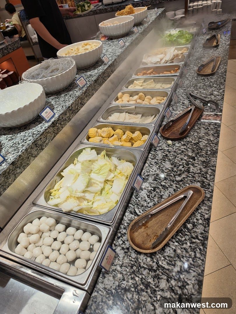 Buffet Food Display