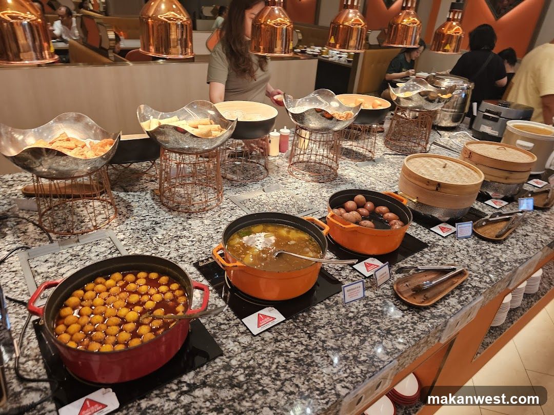 Buffet Food Display