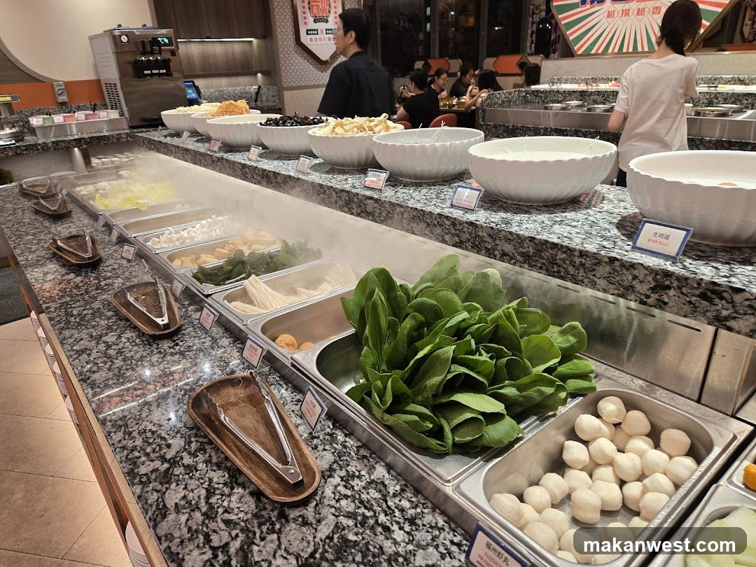 Buffet Food Display