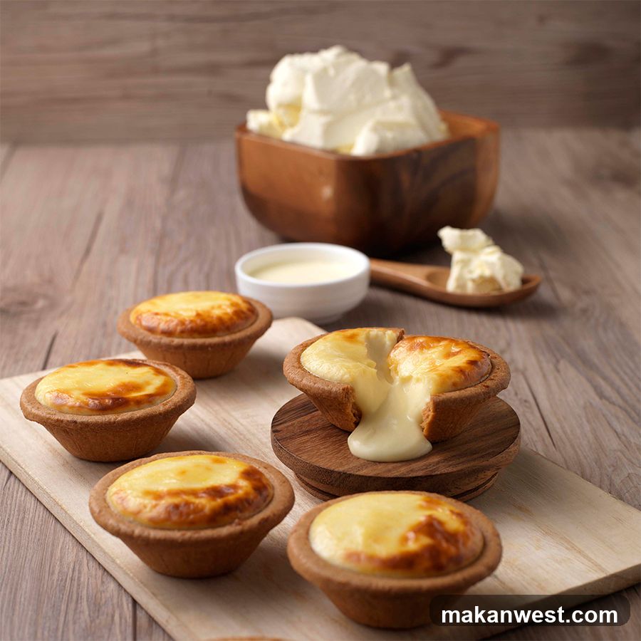 Creamy Cheese Tarts