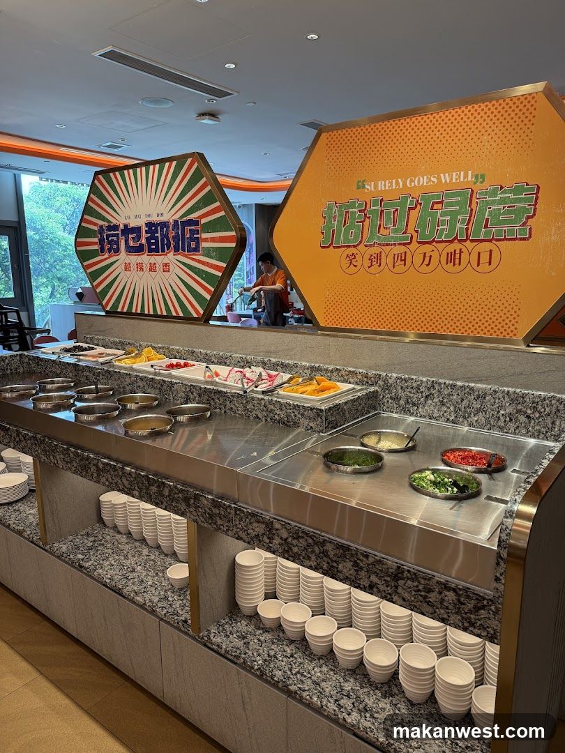 Buffet Food Display