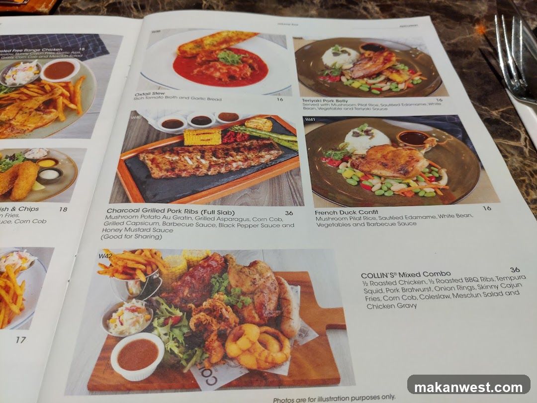 Menu Page
