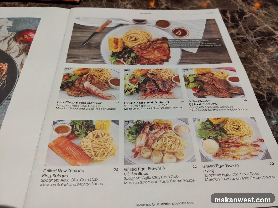 Menu Items