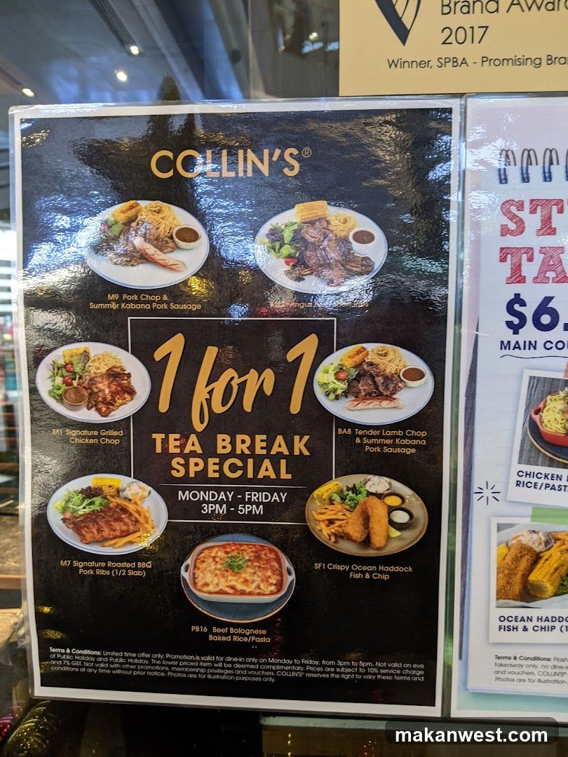 COLLIN'S TEA BREAK SPECIAL