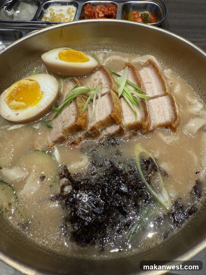 Noodle Soup with Pork and Eggs