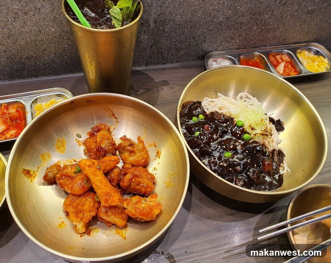 Korean Food Spread