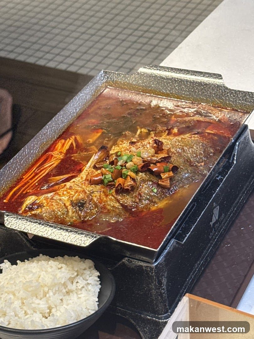 Spicy Braised Fish with Rice