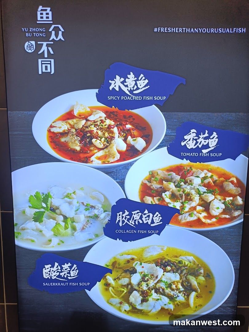 Fish Soup Menu
