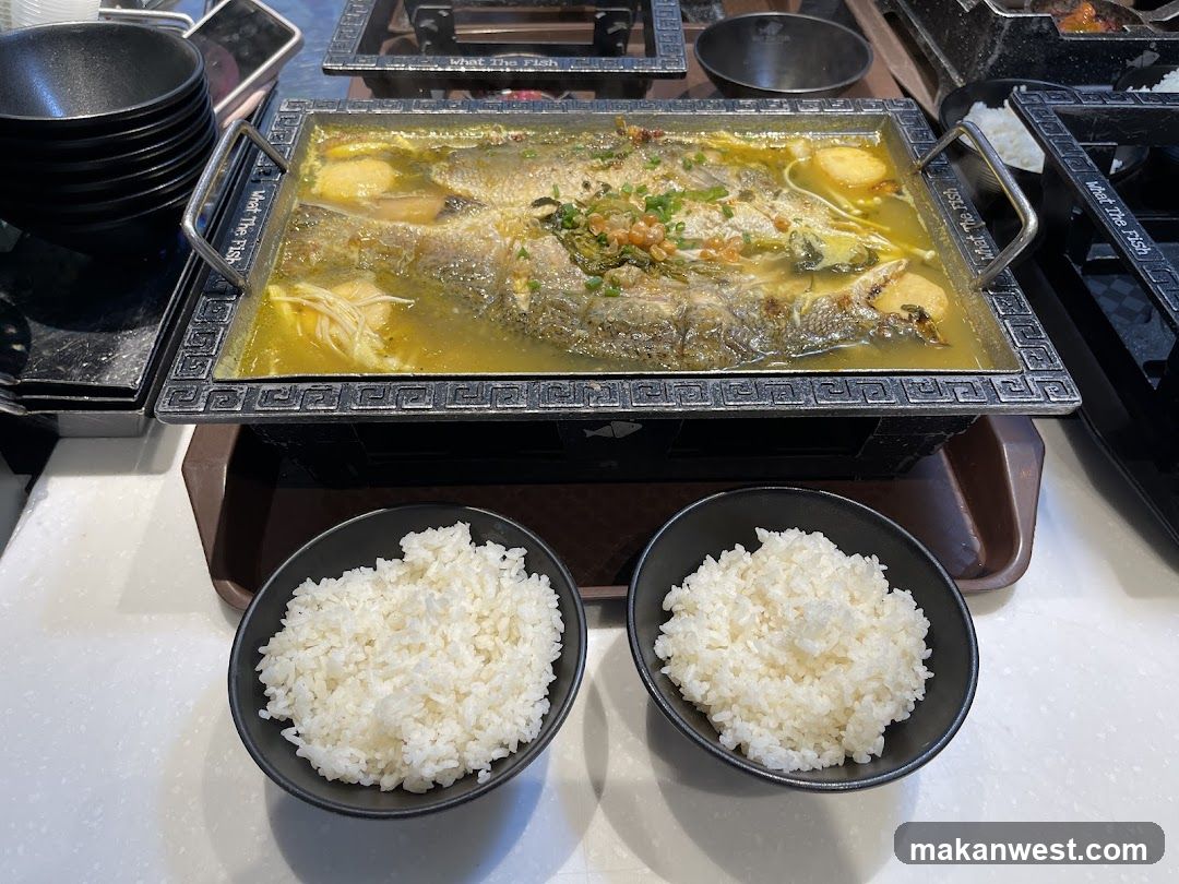Fish Hot Pot with Rice