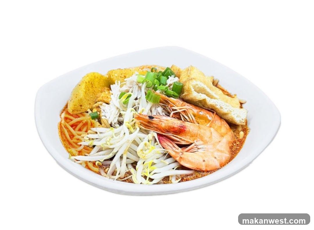 Laksa with Shrimp