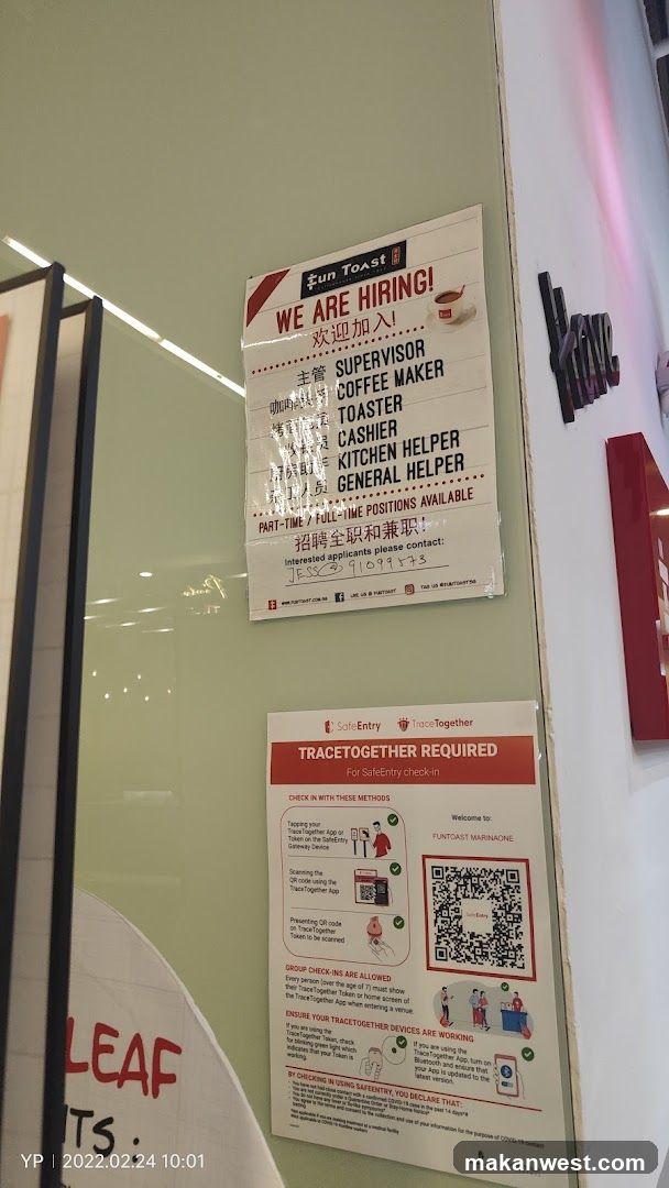 Fun Toast Hiring Poster
