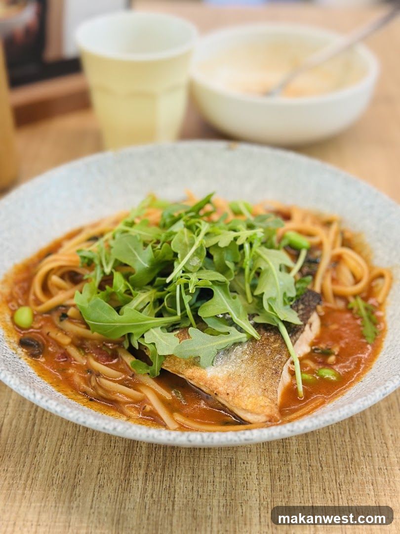 Fish and Pasta Dish