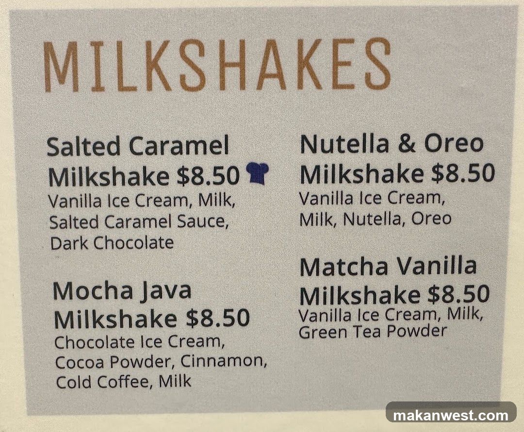 MILKSHAKES