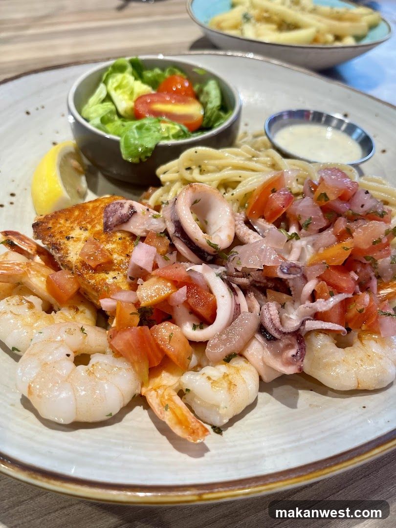 Seafood Pasta Dish