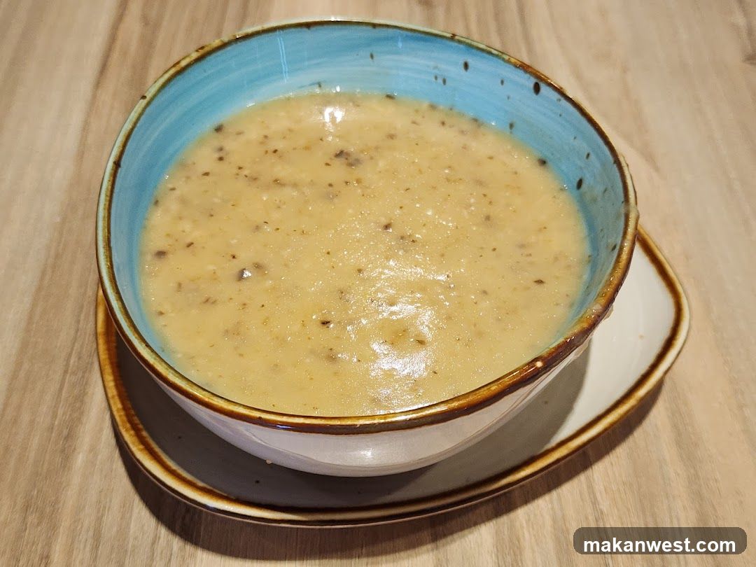 Creamy Soup in a Bowl