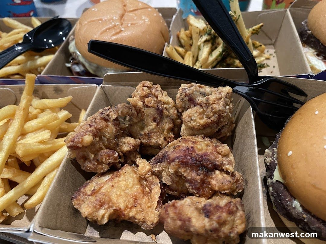 Fried Chicken and Fries