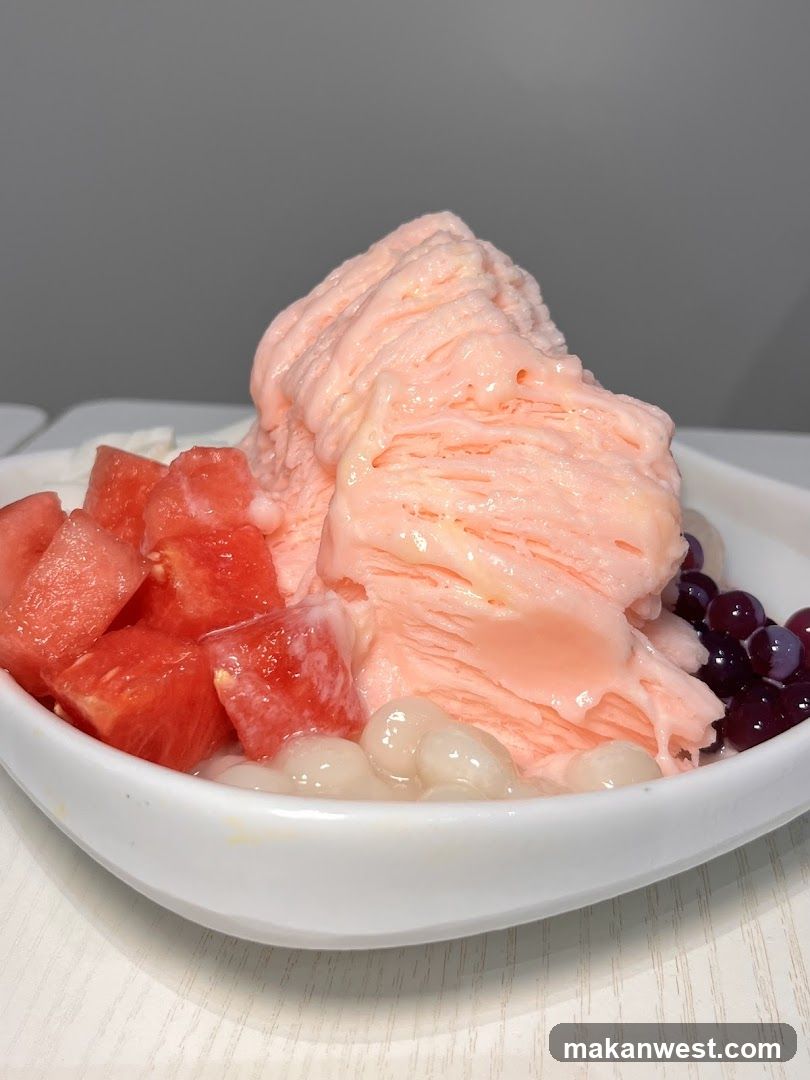 Shaved Ice Dessert