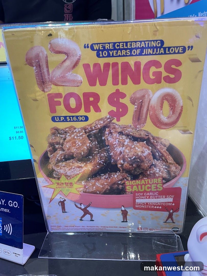 12 Wings for $10 Promotion