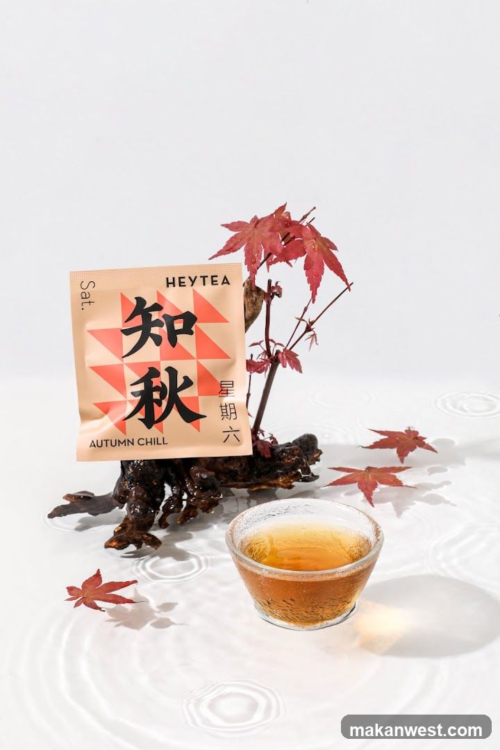 Autumn Chill Tea Packaging