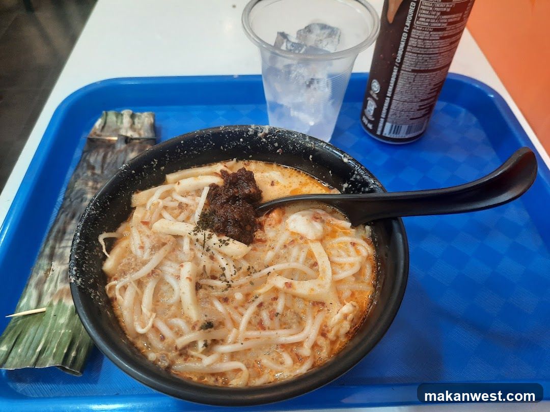 Laksa with Drink