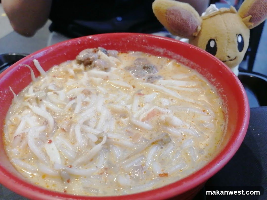 Noodle Soup with Plush Toy
