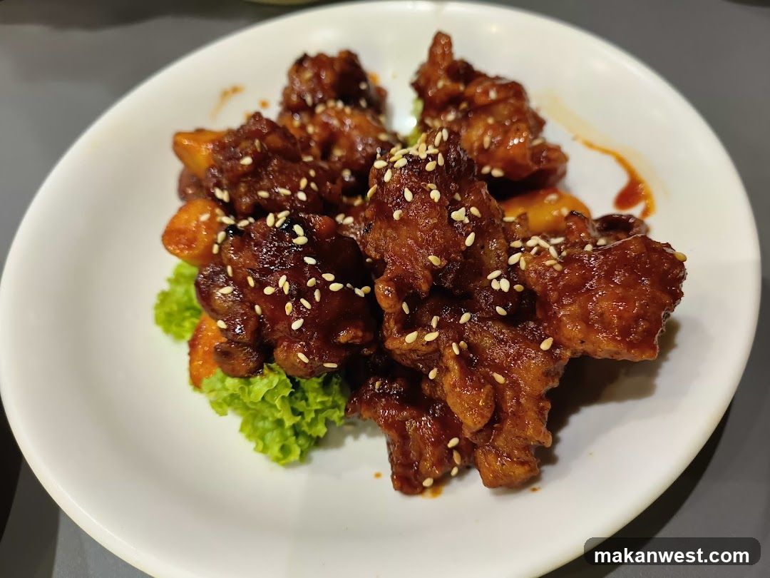Fried Chicken with Sesame Seeds