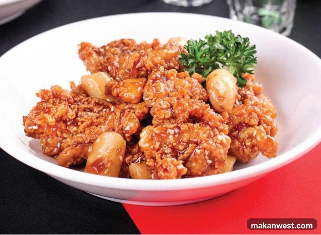 Crispy Chicken with Peanuts