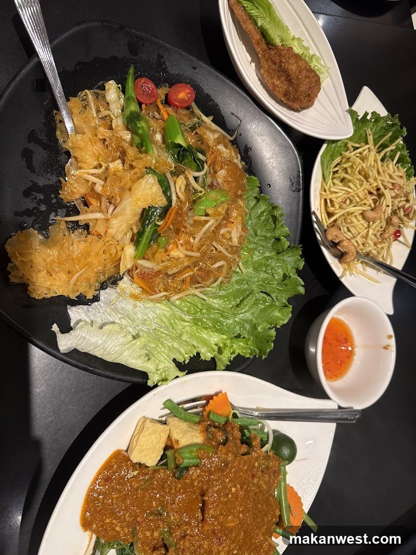 Assortment of Thai Dishes