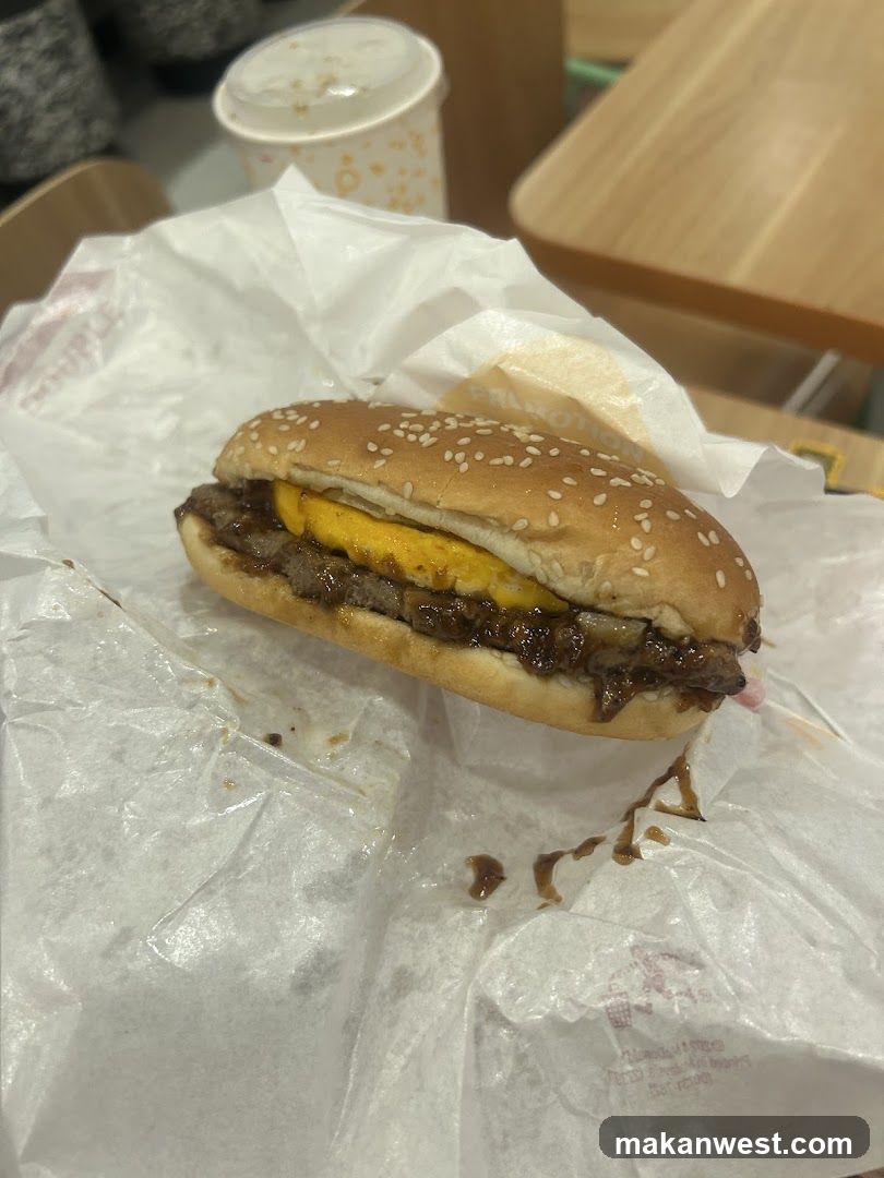 Cheeseburger and Drink