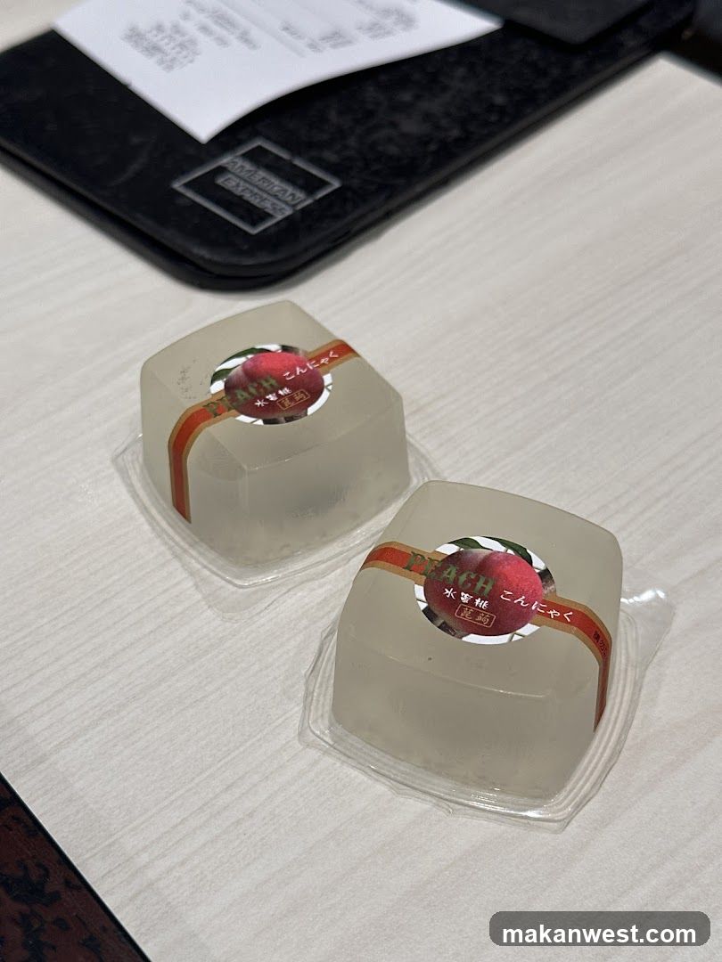 Peach Konjac Jelly