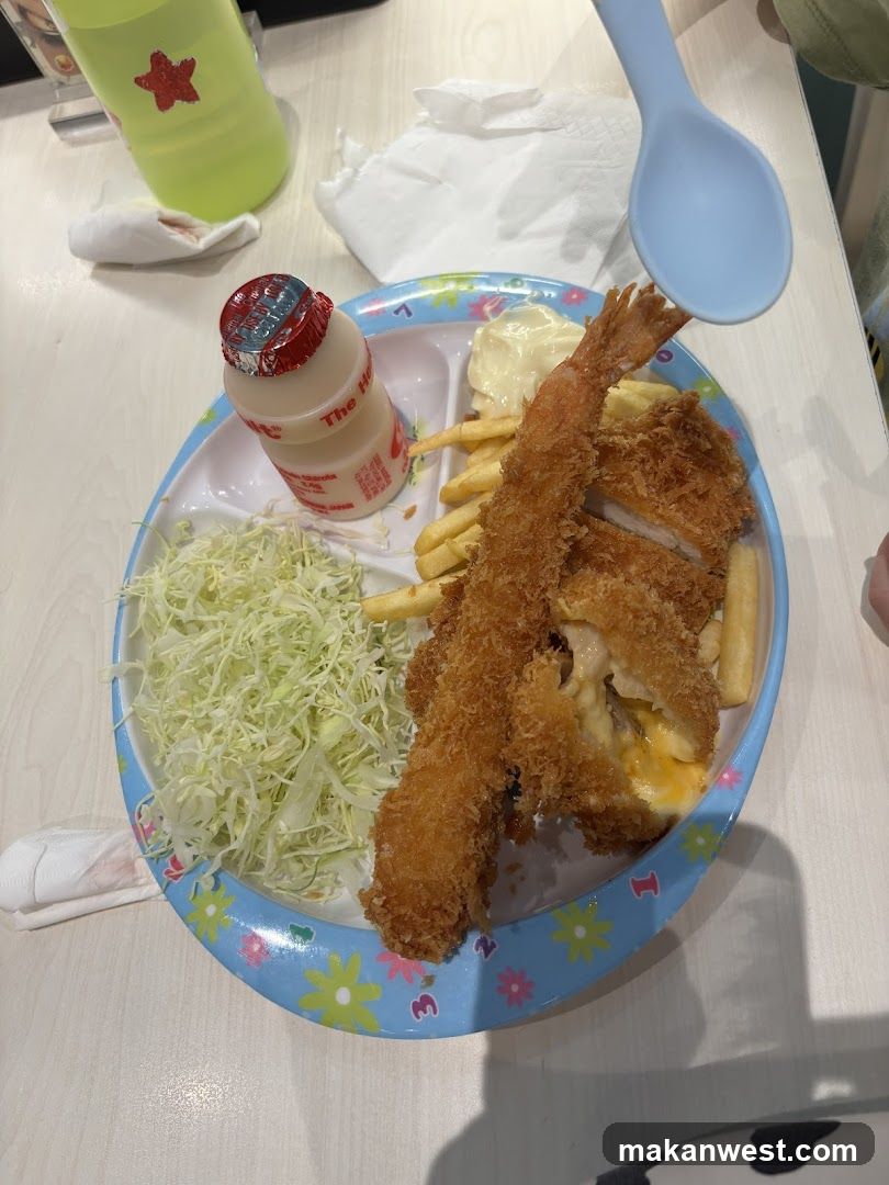 Fried Seafood and Chicken Platter