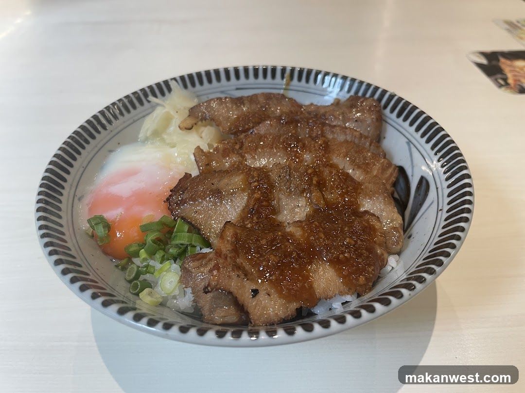 Pork Rice Bowl with Egg
