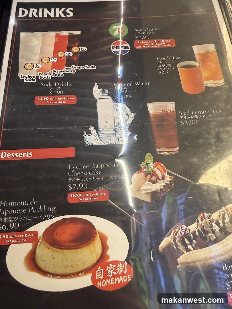 DRINKS & DESSERTS