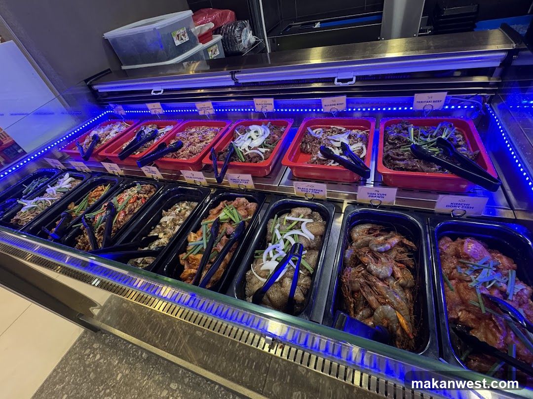 Buffet Food Display