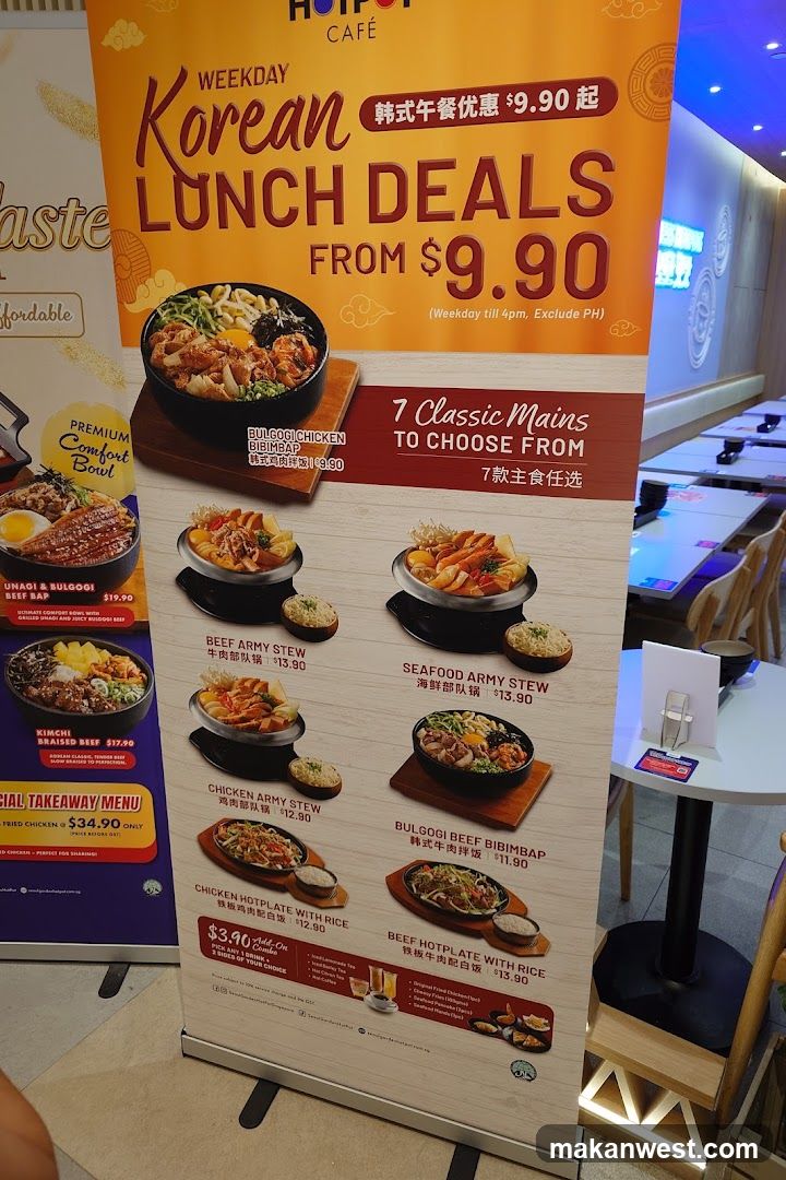 Korean Lunch Deals