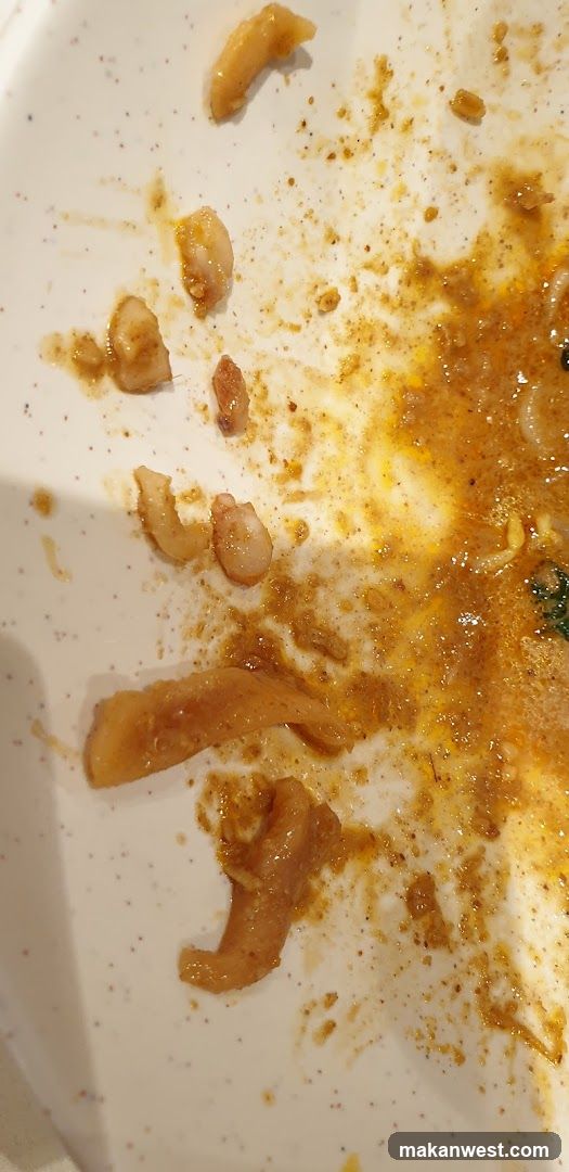 Leftover Food on Plate