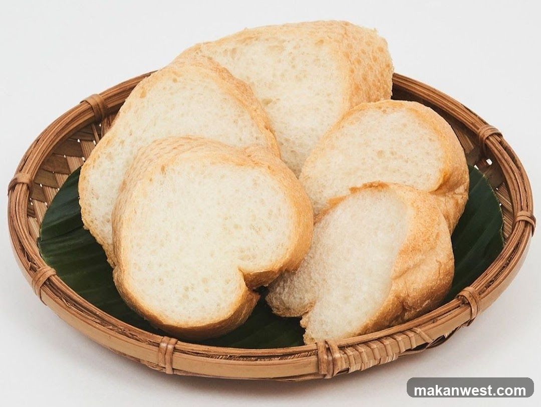 Sliced Bread in a Basket