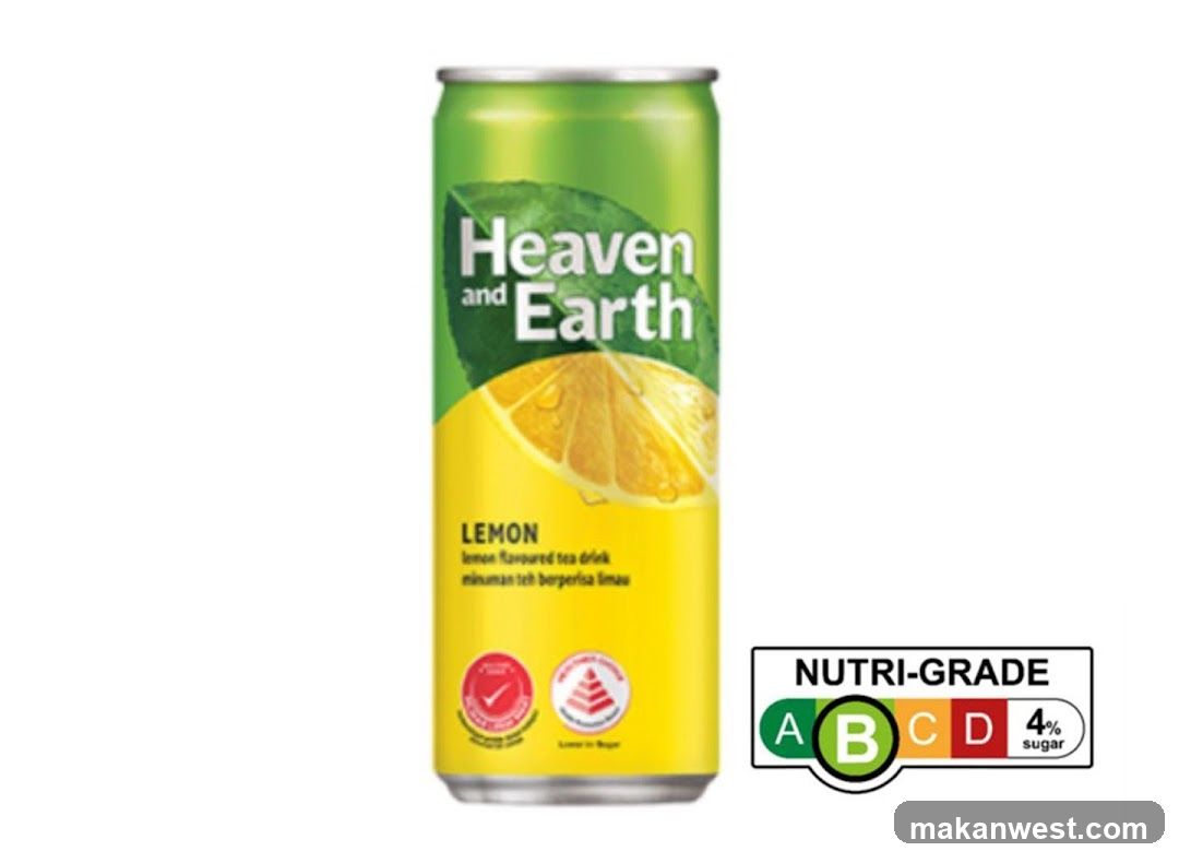 Heaven and Earth Lemon Flavoured Tea Drink